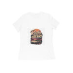 Women’s Graphic T-Shirt – Soft Cotton Regular Fit Casual Tee