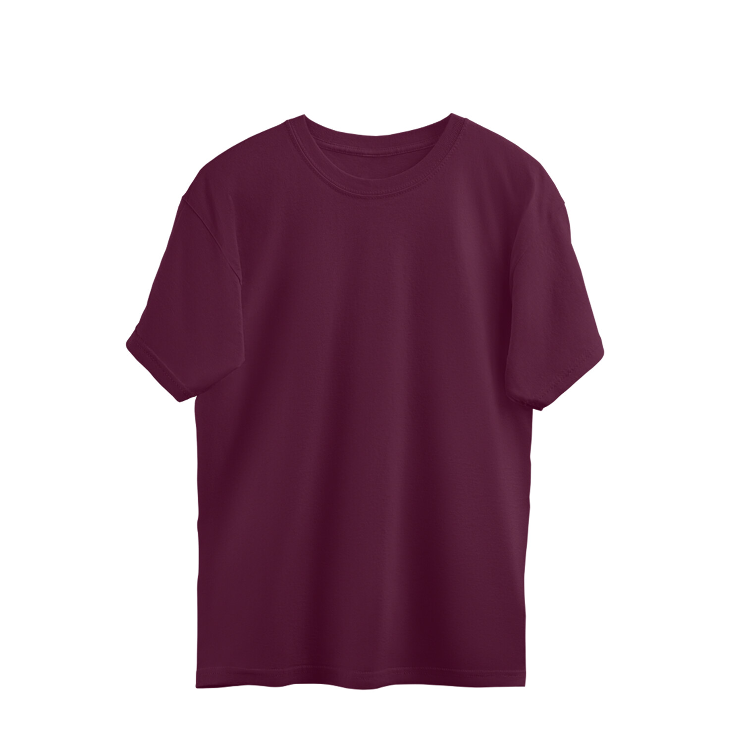 front-6a19306264d0a-Burgundy_S_Oversized_T-shirt.jpg